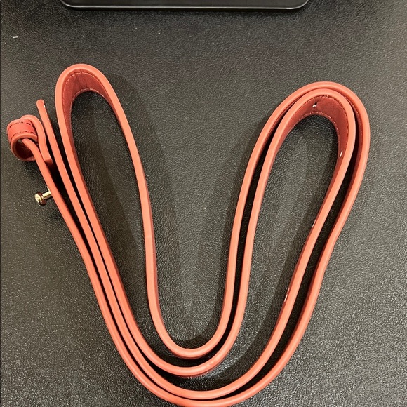 Melie Bianco | “Inez” ~ Red Shoulder Bag w/ Crossbody & Western Motif Scarf - Picture 10 of 17